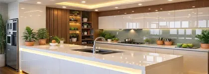 Lodha Sadahalli designer modular kitchen